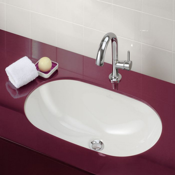 Встраиваемая снизу раковина Villeroy&Boch O.Novo 60х35 41626001