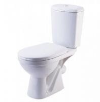 Унитаз-компакт Rosa Комфорт Люкс, с крышкой микролифт, дюропласт, КК 4090