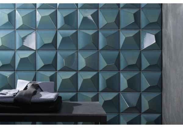 Керамическая плитка настенная CIFRE ceramica VERTEX LINE TURQUOISE PB BRILLO 15X15