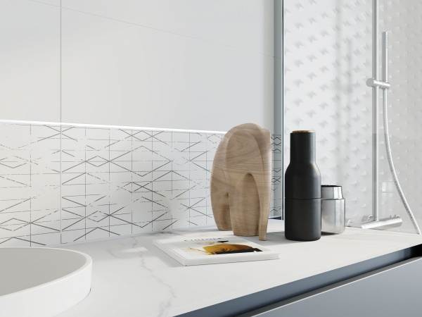 Керамическая плитка настенная Meissen Keramik Trendy  зеленый 25x75 TYU021
