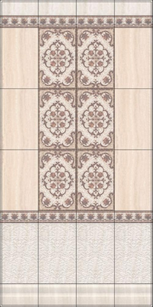 Ступень фронтальная Kerama Marazzi Пантеон 40,2х34 беж SG157200R\GR