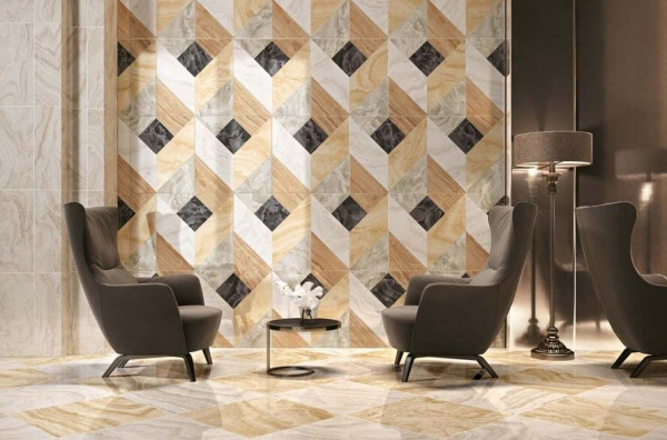 Керамогранит Atlas Concorde Supernova Onyx Honey Amber Lappato 59х59х1