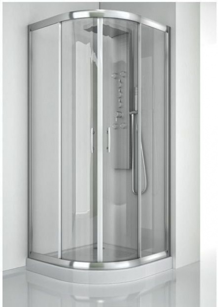 Душевая кабина Aquanet Alfa NAA2142 100x100, R550, прозрачное стекло
