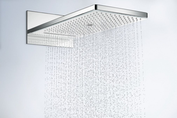Верхний душ Hansgrohe Rainmaker Select 580 3jet, черный/хром, 24001600