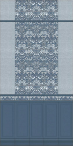 Декор Kerama Marazzi Лувр 20х50 MLD\A88\7071