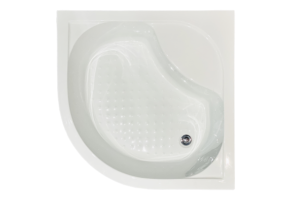 Душевая кабина Royal Bath 100х100х200, матовое стекло, белый профиль, RB 100BK-C