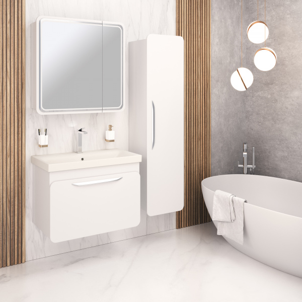 Пенал подвесной Aqua de Marco Сканди, 40 см, белый, 3040WCSCA
