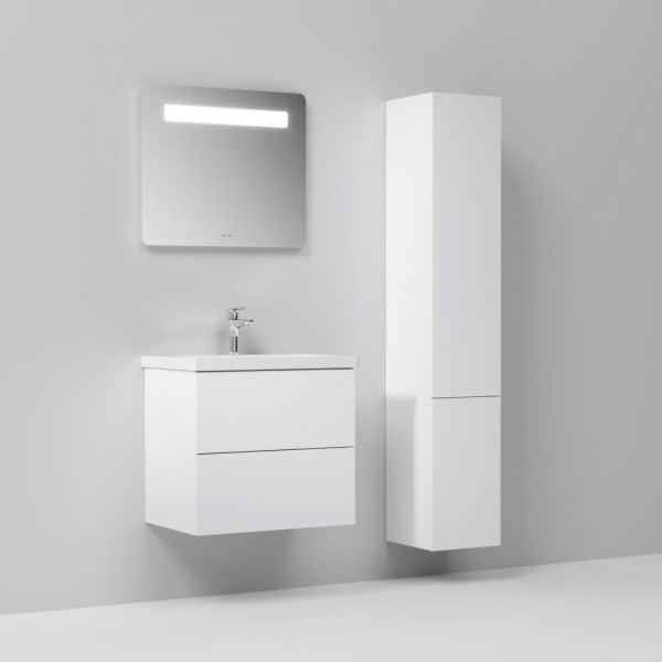 Шкаф-колонна AM.PM GEM 30 подвесной, правый, двери, push-to-open, белый, M90CHR0306WG