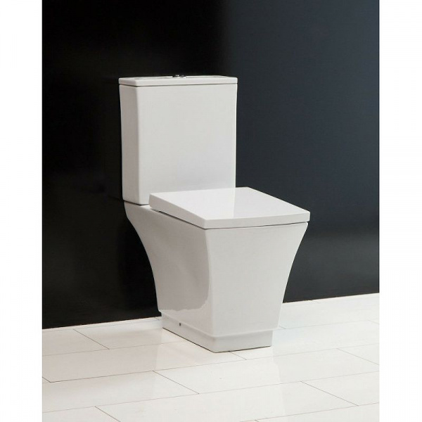 Сиденье с крышкой BelBagno Regina, дюропласт, Soft close металлическое крепление, петли хром, белый,