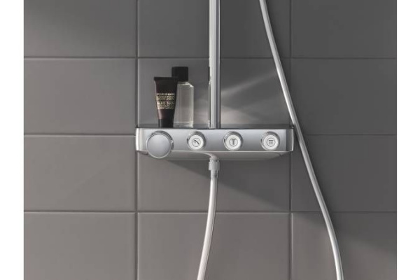 Душевая система Grohe Euphoria SmartControl 310 DUO Cube с термостатом, хром, 26508000