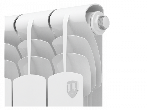 Радиатор биметаллический Royal Thermo Revolution Bimetall 500 2.0 – 6 секций, белый, RTRB250006