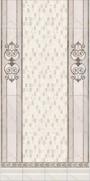 Плинтус Kerama Marazzi Милан Театро беж светлый 25x15x15, FMB022R