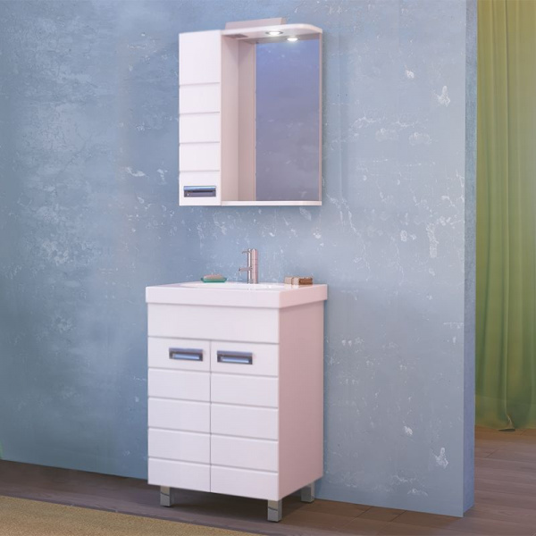 Тумба Raval Kub 60 напольная Белая, Kub.01.60/N/W