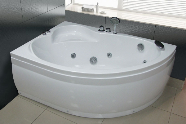 Ванна акриловая Royal Bath ALPINE  150х100х58 см, белый, левая, RB819100L