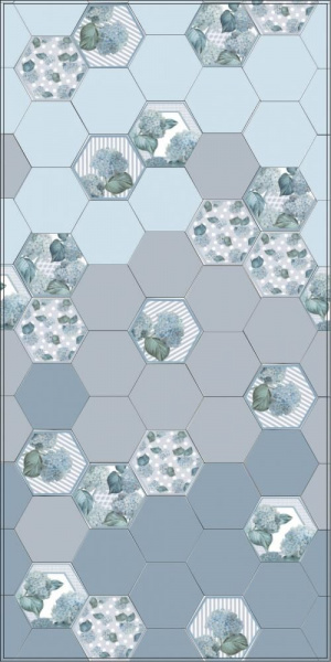 Плитка настенная Kerama Marazzi Аньет 20х23,1 голубой 24006