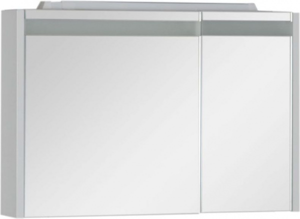 Зеркало-шкаф Aquanet Лайн 90 L белый