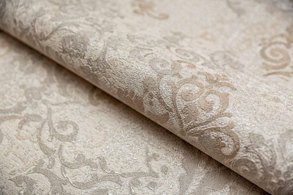 Обои виниловые Kerama Marazzi Флора мотив, бежевый, KM5403