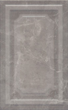 Плитка настенная Kerama Marazzi 25*40 Гран Пале серый панель 6354