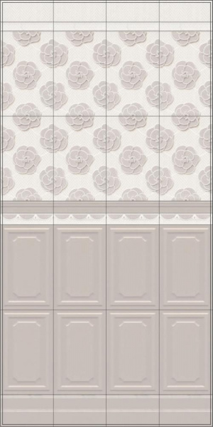 Плинтус Kerama Marazzi 25х15 Багатель FMB016