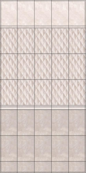 Карандаш Kerama Marazzi Баккара 20х2 беж темный PFE005
