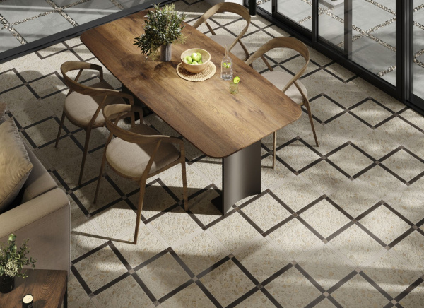 Бордюр Kerama Marazzi Кассетоне 30,2x3,5 серый мат, VT\C368\3278