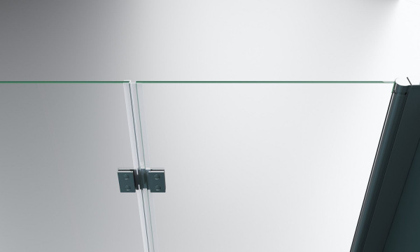 Душевая кабина BelBagno Albano 900x800x1950, прозрачное стекло, хромированный профиль, ALBANO-ASH-1-