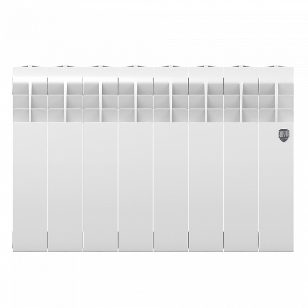 Радиатор биметаллический Royal Thermo BiLiner 350 /Bianco Traffico - 8 секций, белый, RTBBT35008