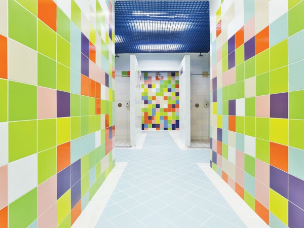 Плитка настенная Kerama Marazzi Калейдоскоп 20х20 оранжевый 5108