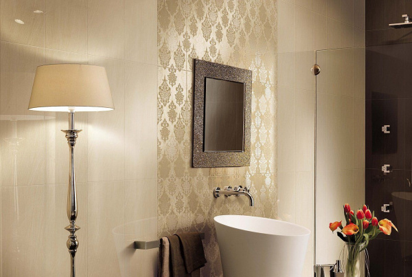Бордюр настенный Atlas Concorde Desire White Listello Charme 4,6х50х0,8