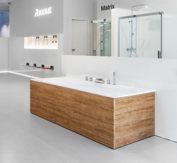 Ванна акриловая Ravak CITY SLIM 180х80 белая, C921300000