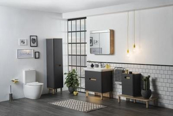 Унитаз-компакт Vitra Sento Rim-ex, с крышкой дюропласт, микролифт, белый, 9830B003-7203