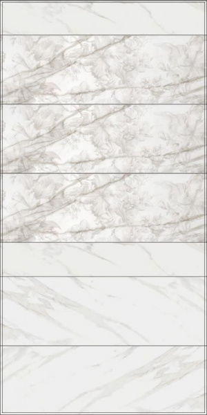 Плитка керамическая настенная Kerama Marazzi Прадо белый 20x120, 31004R