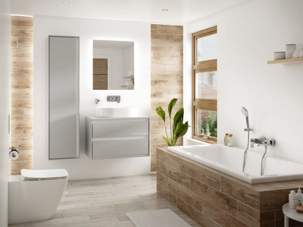 Ванна акриловая Ideal Standard CONNECT AIR, встраиваемая, прямоугольная, 170х75 см, E106401