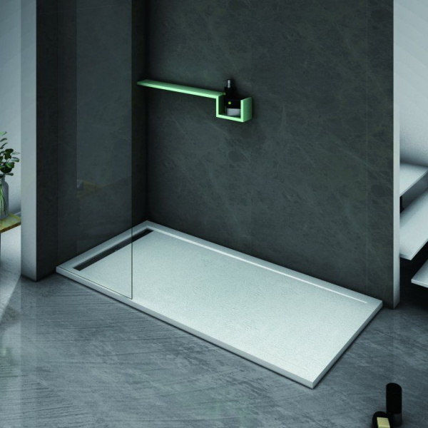 Экран для поддона Cezares из искусственного мрамора 800x800x100, TRAY-AS-R-80-100-SCR