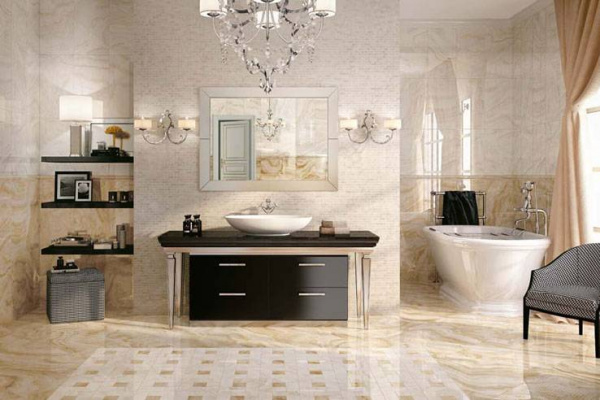 Бордюр настенный Atlas Concorde Supernova Onyx Pure White London 5х31,5х0,85