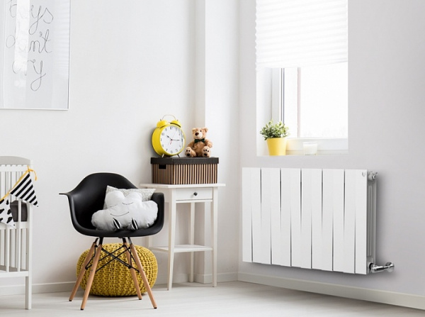 Радиатор биметаллический Royal Thermo PianoForte 500 new/Bianco Traffico - 4 секции, белый, RTPN5000