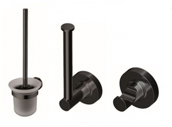Промо-комплект Ideal Standard: душевая система IDEALRAIN silk black + набор аксессуаров IOM