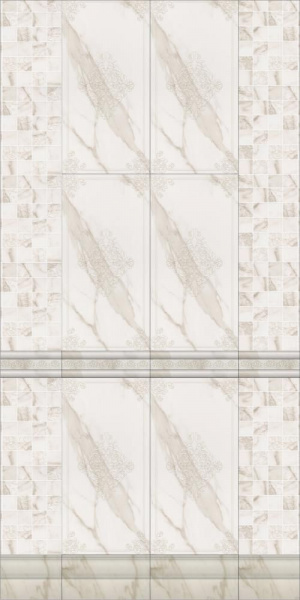 Плинтус Kerama Marazzi Милан Карелли беж светлый 30x15x17, FMA025R