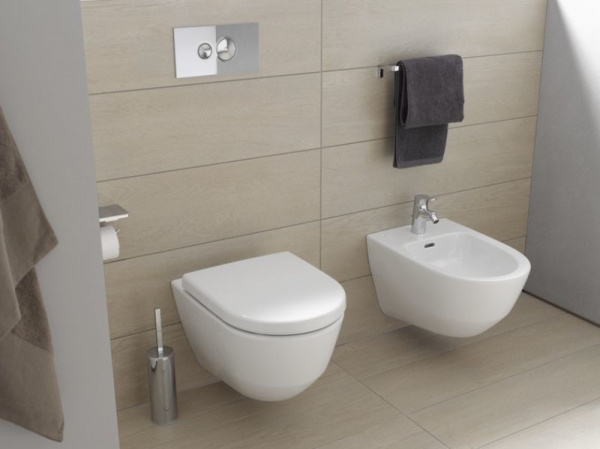 Унитаз подвесной Laufen PRO New, с крышкой дюропласт,  8.2095.6.400.000.1
