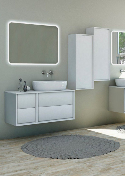 Тумба для раковины подвесная Cezares BELLAGIO 700x460x480, 54716 Rovere tabacco