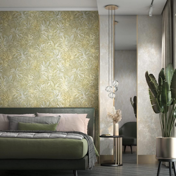 Обои виниловые Kerama Marazzi Экзотика база, бежевый, KM6008