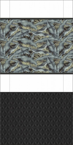 Карандаш Kerama Marazzi Диагональ красный 25x2, PFB008R