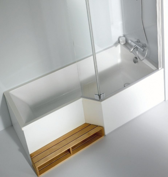 Ванна акриловая Jacob Delafon BAIN-DOUCHE NEO левая 180*90/70, E6D004L-00
