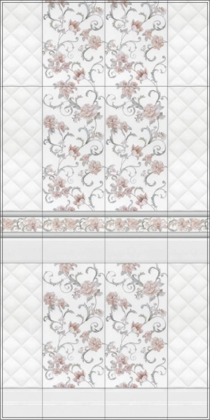 Бордюр Kerama Marazzi Багет Марсо розовый 30х5 BLC020R