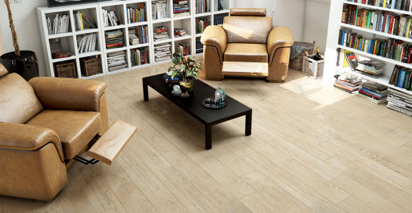 Плитка для пола Terragres 150х612 LIGHTWOOD Айс (51I570)