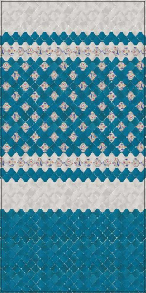Плитка керамическая Kerama Marazzi Арабески Майолика бирюза 26x30, 65006