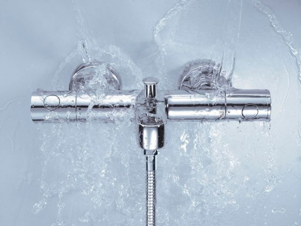 Смеситель для ванны Grohe Grohtherm 800 Cosmopolitan, термостатический, хром, 34766000