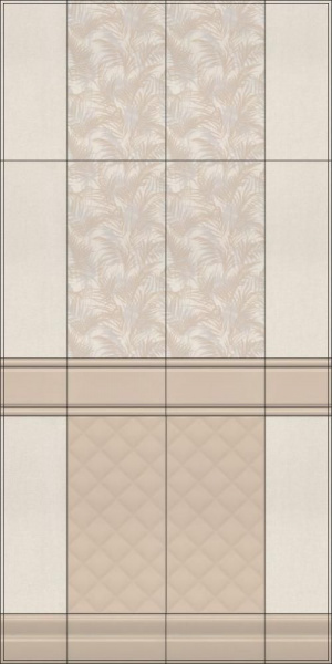 Плинтус Kerama Marazzi Тропикаль беж 30х15 FMA021R