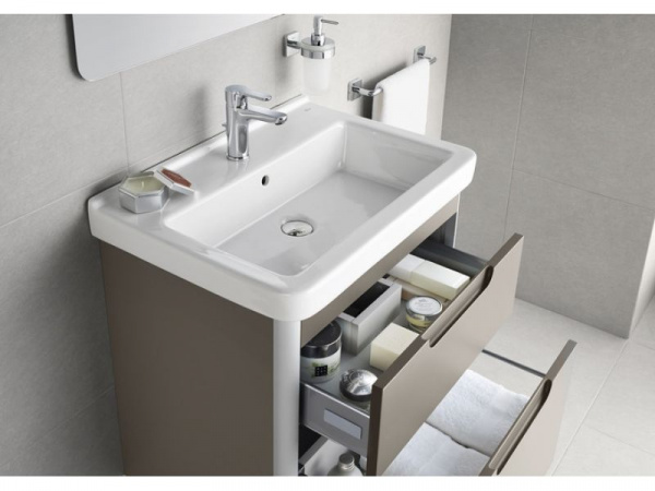 Раковина Roca DAMA-N 650х460х175 мм б/пьед., отв. п/смесит., 7.3277.8.300.0