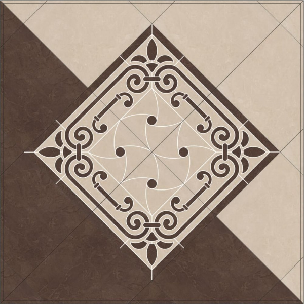Керамогранит Kerama Marazzi 30*30 Версаль коричневый SG929700R